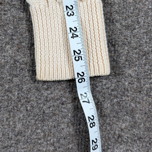 Brooks Brothers Cream Wool Blend Cableknit Cardigan Button Up Sweater Women’s M - Picture 11 of 15